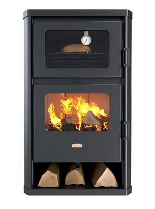 Calefactor a Leña Modelo FM (Con Horno) - 120m2 - Imagen 1