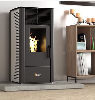 Calefactor a Pellet 10Kw - 100m2 - Miniatura 3