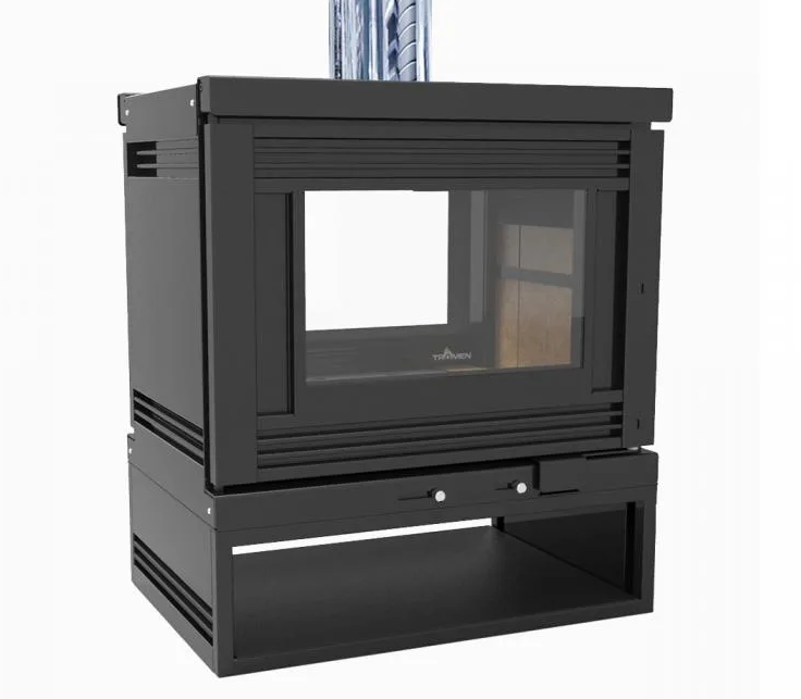 Calefactor a leña Modelo Ombú doble puerta